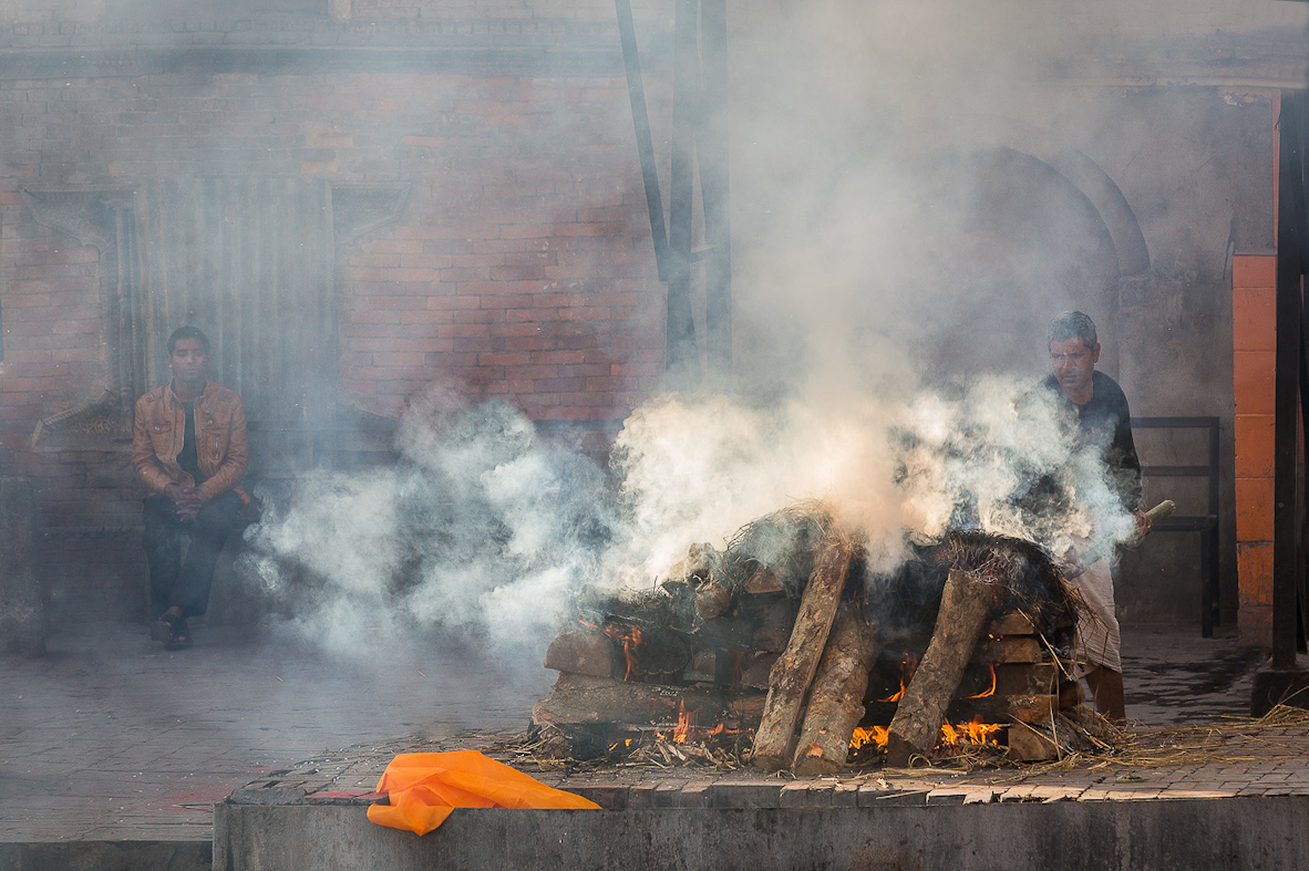 Funeral Pyre, BurningGhats, Kathmandu
